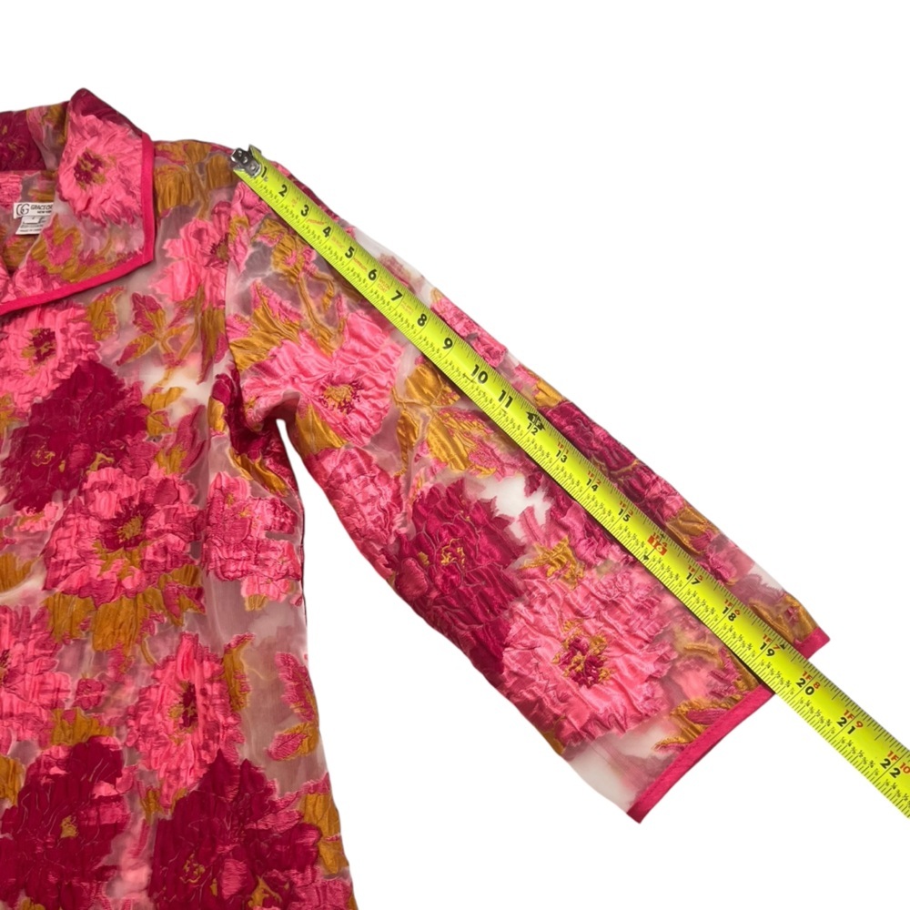 Grace Chuang Floral print lightweight jacket - Picture 11 of 13